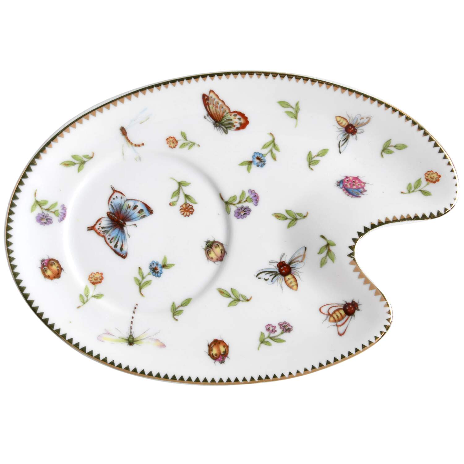 Primavera Plate for Dessert Plate & Cup Set by Godinger-1