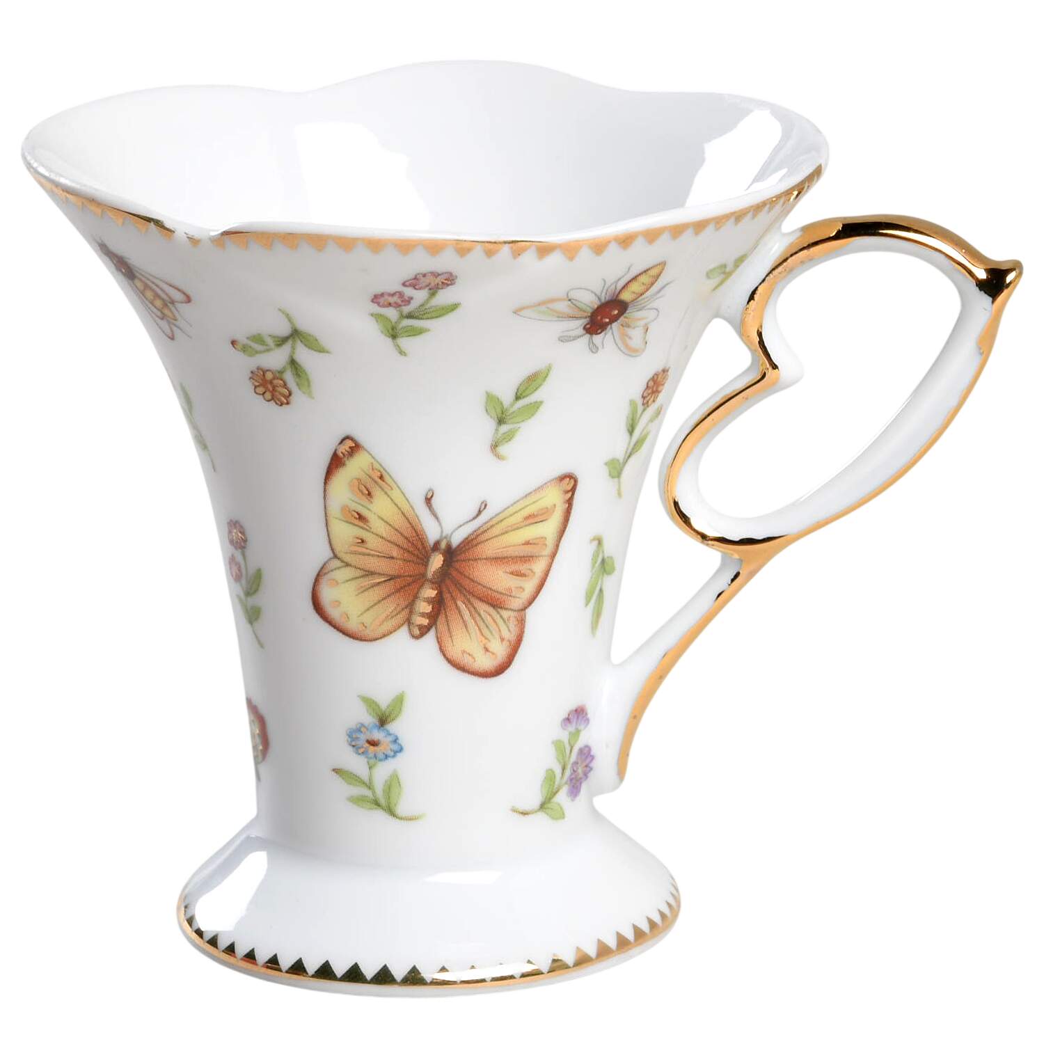 Primavera Cup for Dessert Plate & Cup Set by Godinger-1