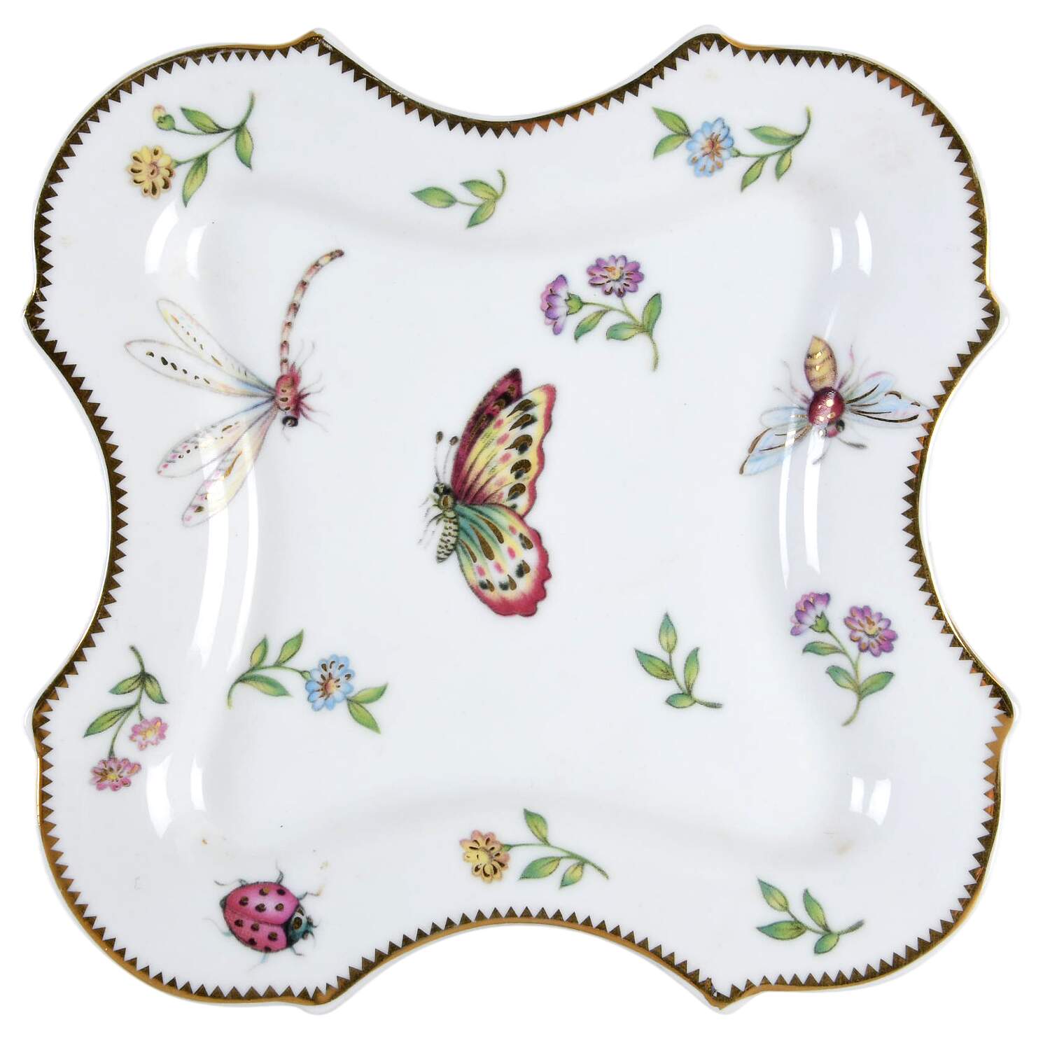 Primavera 5" Square Plate by Godinger-1