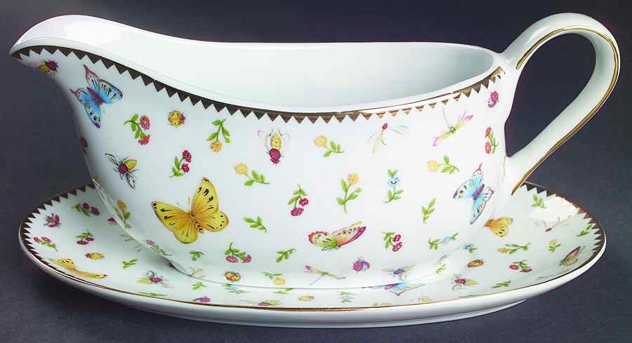 Primavera Gravy Boat & Underplate by Godinger-1