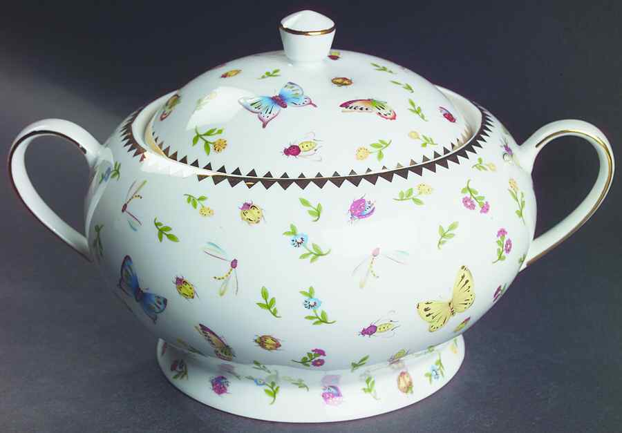 Primavera Round Covered Vegetable by Godinger-1