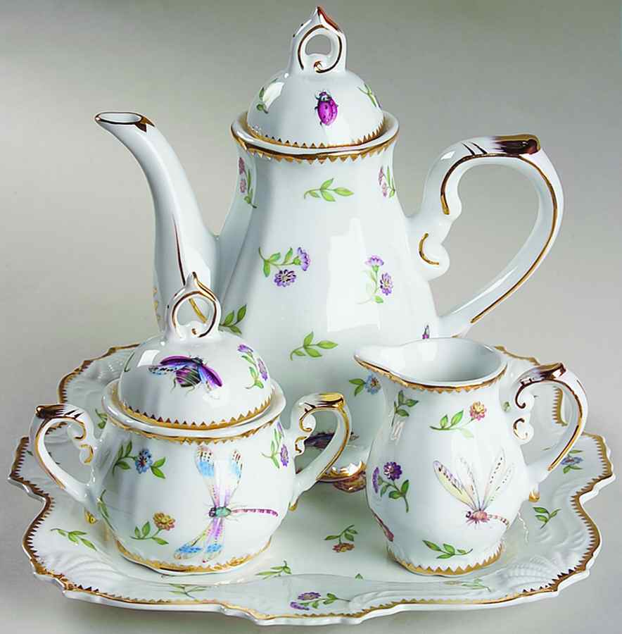 Primavera 6 Pc Mini Coffee Set (CPM,CRM,SUM,CSM6T) by Godinger-1