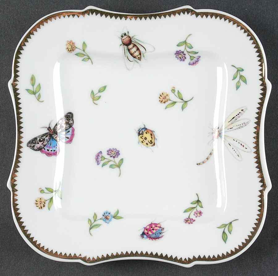 Primavera Square Bread & Butter Plate by Godinger-1