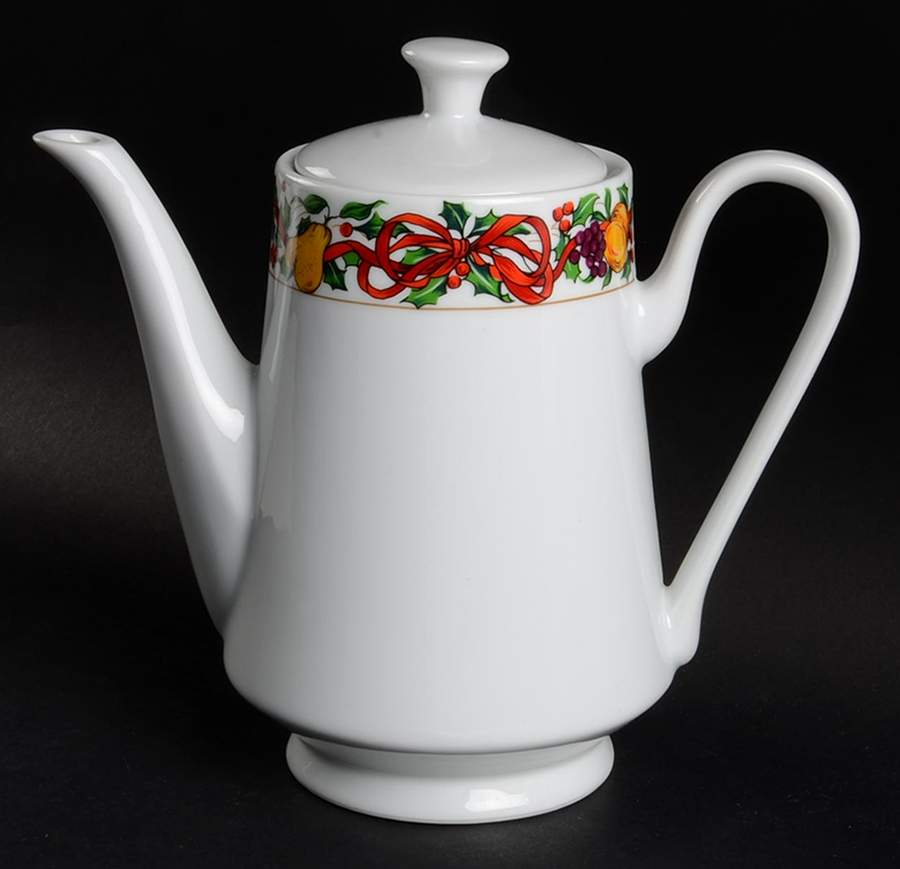 Twelve Days of Christmas Teapot & Lid by Gibson Designs-1