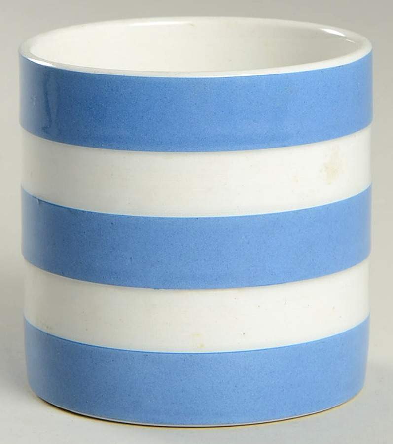 Cornish Blue White (Shield and TG Green Stamp) Jam/Jelly No Lid by T G Green (England)-1