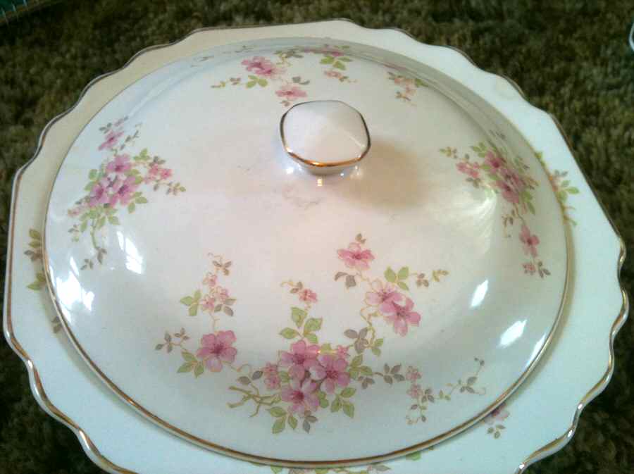 296a Round Covered Butter by WS George-1