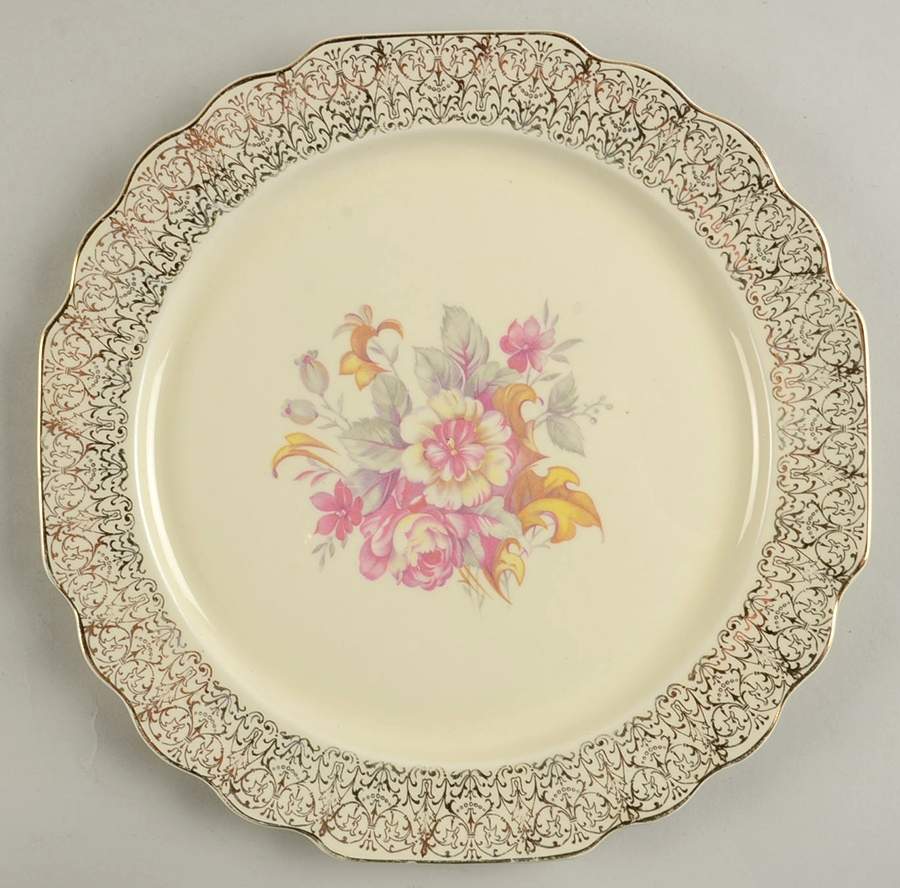 GEO428 Dinner Plate by WS George-1