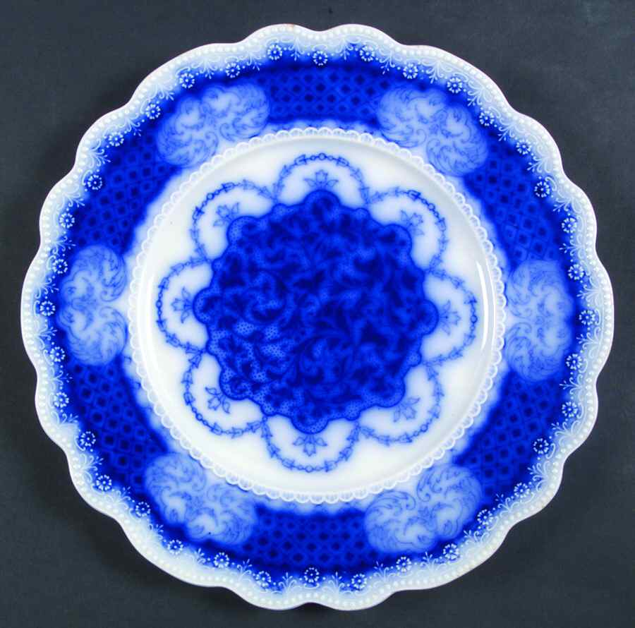 Marlborough (No Gold Band) Dinner Plate by Grindley-1