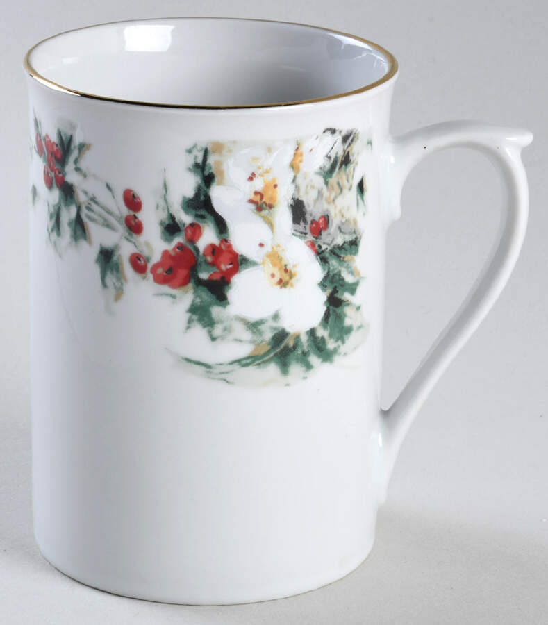 Yuletide (Cream Body) Mug by Gibson Designs-1