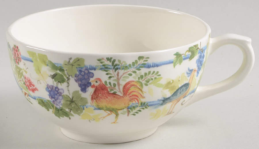 Villa Medicis Breakfast Cup by Faiencerie De Gien-1
