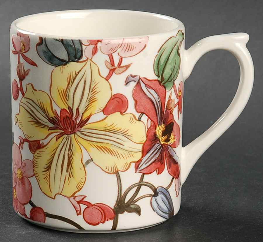 Clematis Mug by Faiencerie De Gien-1