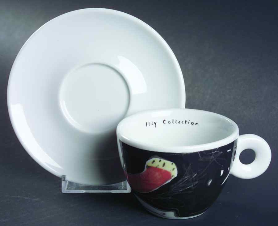 Illy Collection Espresso Cup and Saucer Set by Ginori 1735-1