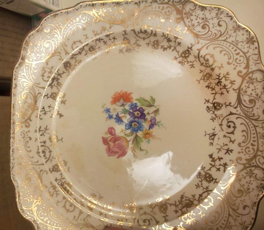 127D Square Salad Plate by WS George-1