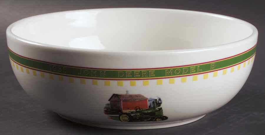 John Deere Memories 9" Round Vegetable Bowl by Gibson Designs-1