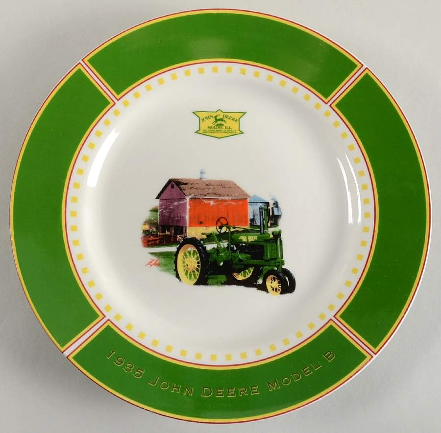 John Deere Memories Dinner Plate by Gibson Designs-1