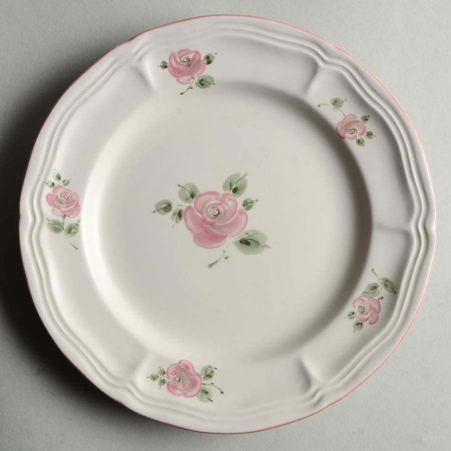 COUNTRY ROSE Salad Plate by Gibson Designs-1
