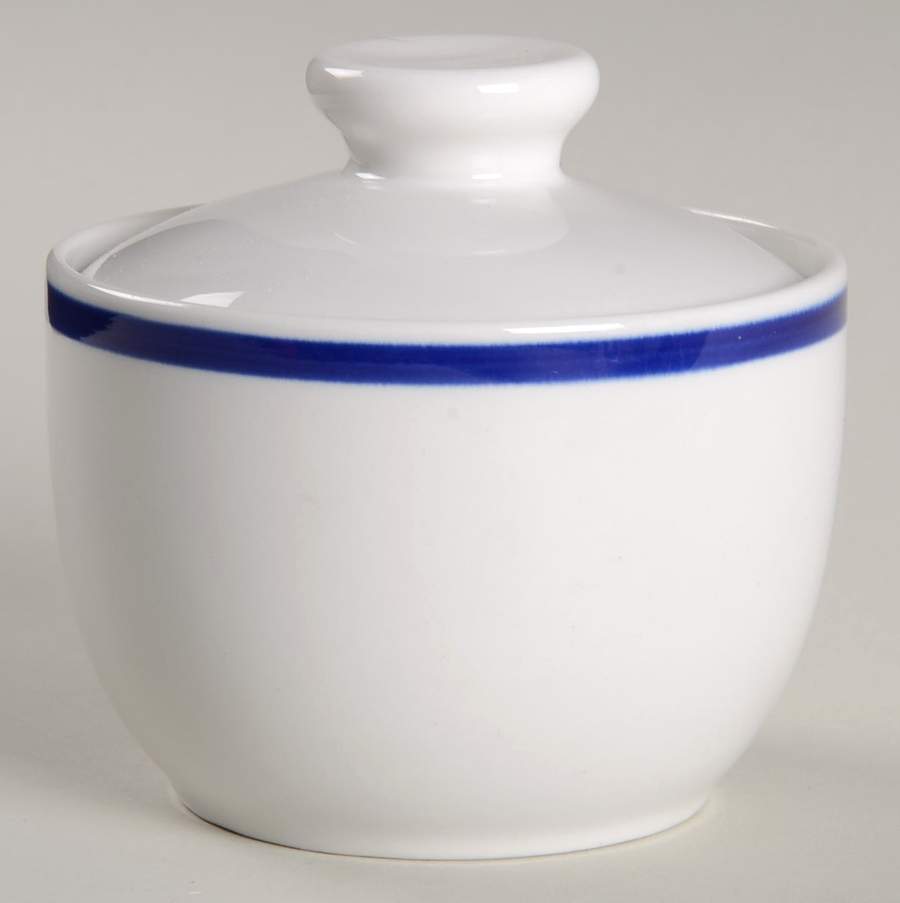 Tavernware Blue Sugar Bowl & Lid by Gibson Designs-1