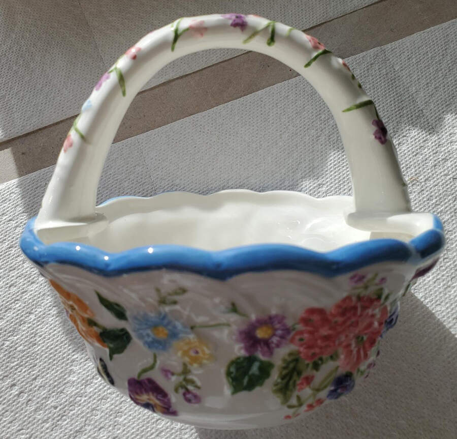 GAN13 6" Handled Basket by Ganz-1
