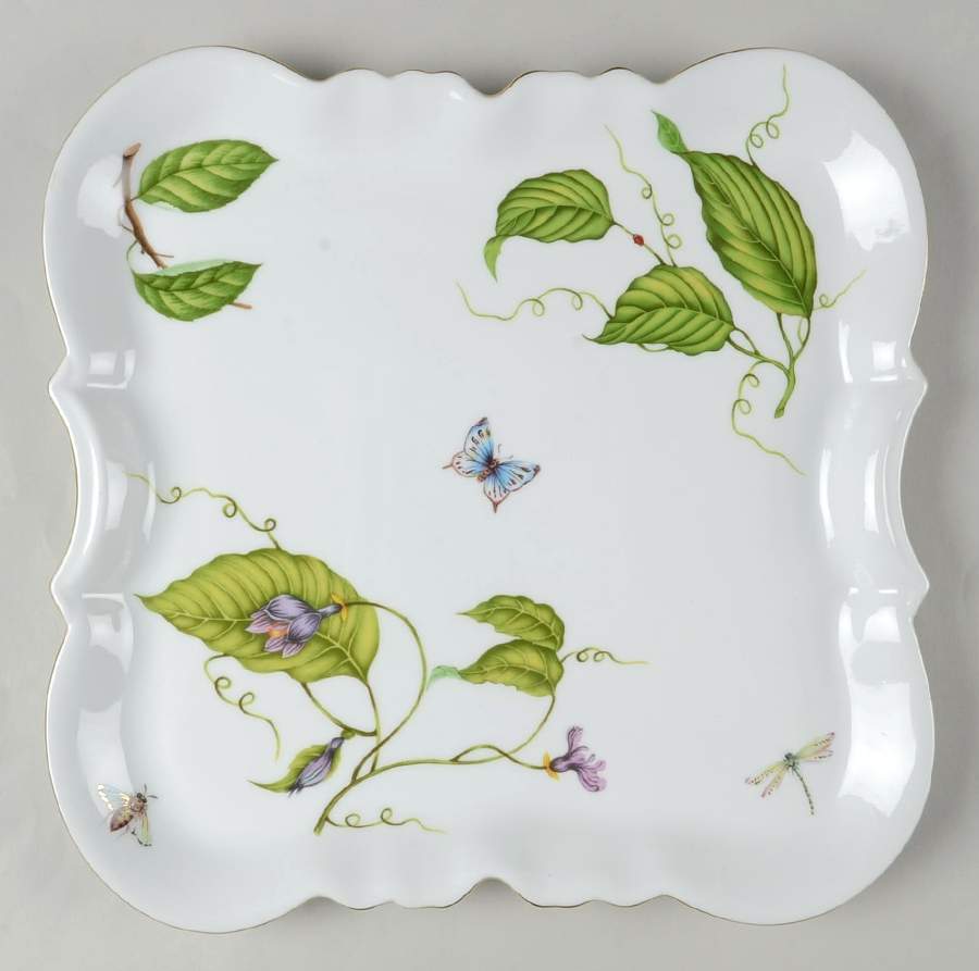 Jardin 11" Square Serving Platter by Godinger-1