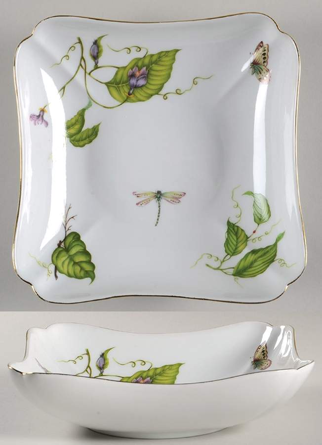 Jardin 6" Square Bowl by Godinger-1