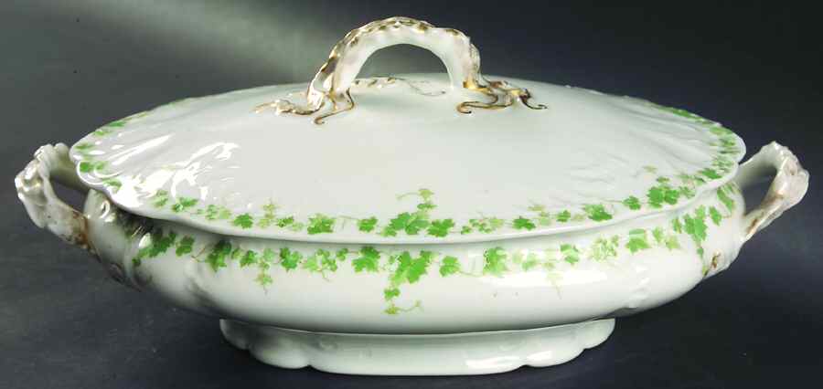 GUE530 Oval Covered Vegetable by WM Guerin-1