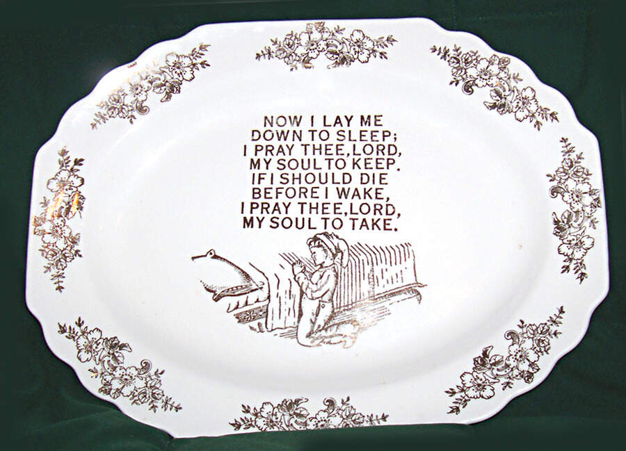 GEO442 13" Oval Serving Platter by WS George-1
