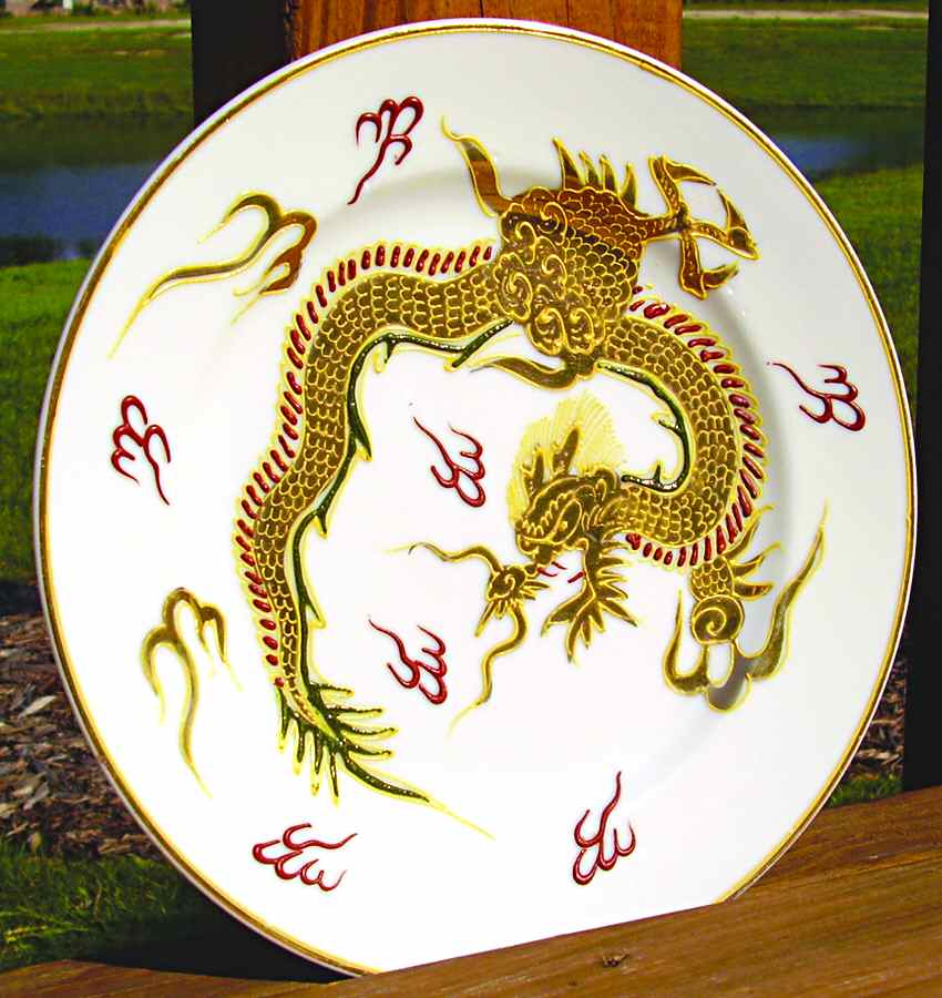 GEC39 Dinner Plate by Gem China-1