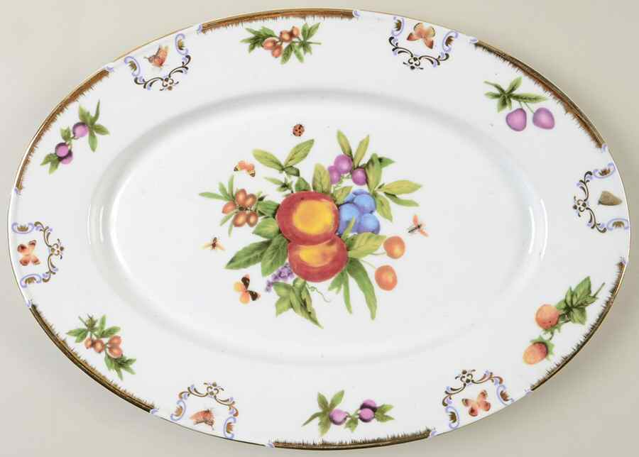 Yorkshire 14" Oval Serving Platter by Godinger-1
