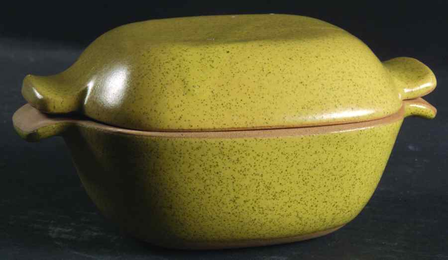 Mustard Individual Casserole & Lid by Glidden-1