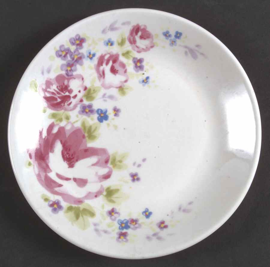 Heavenly Rose Salad Plate by Gibson Designs-1