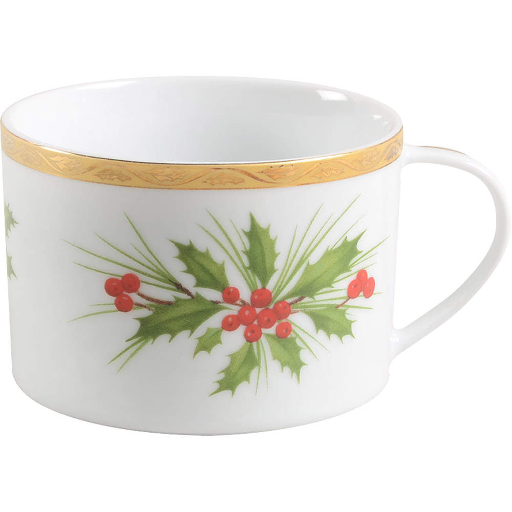 Festive Holly Flat Cup by Gorham-1