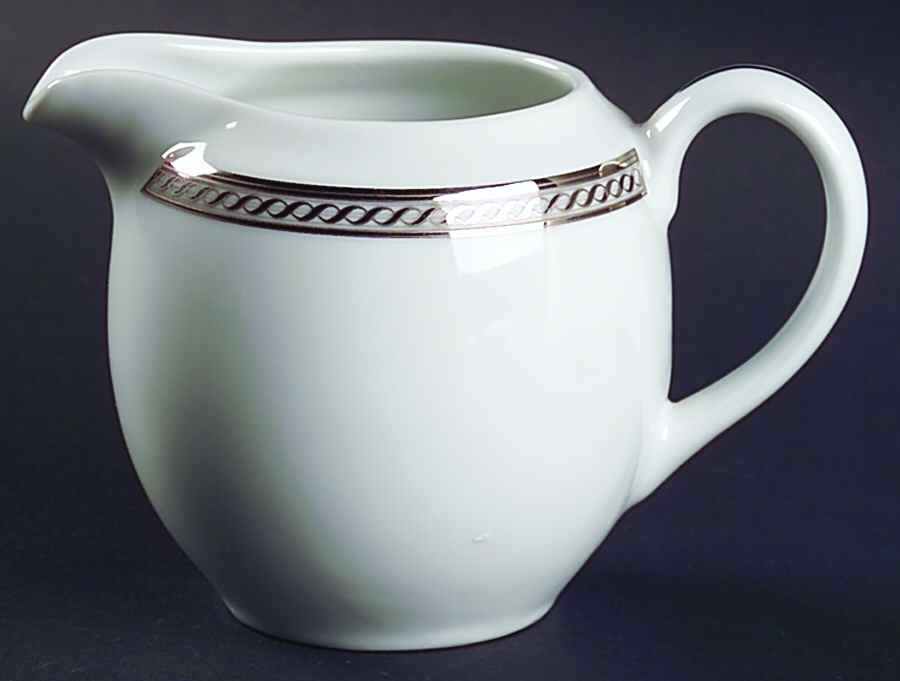 Warwick Platinum Creamer by Gorham-1