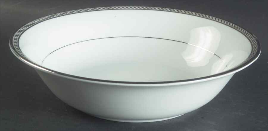 Warwick Platinum 9" Round Vegetable Bowl by Gorham-1