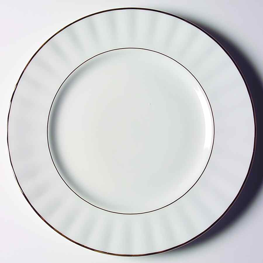 Andante Gold Dinner Plate by Gorham-1