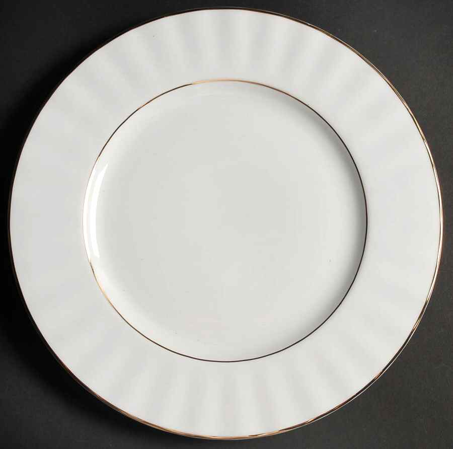 Andante Gold 12" Chop Plate (Round Platter) by Gorham-1