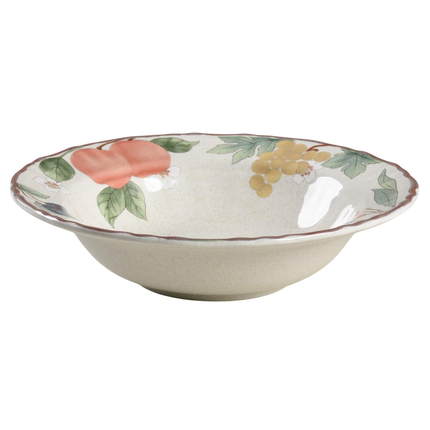 Fruit Panorama Rim Fruit/Dessert (Sauce) Bowl by Georg Schmider-1