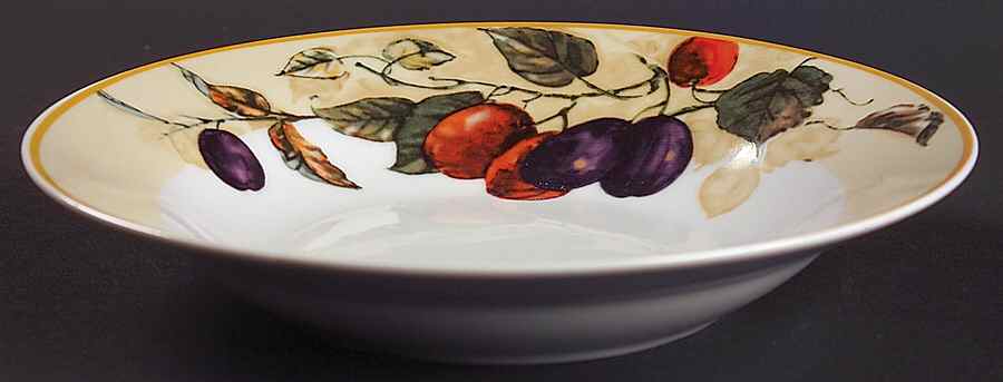 Royal Harvest Rim Soup Bowl by Gibson Designs-1