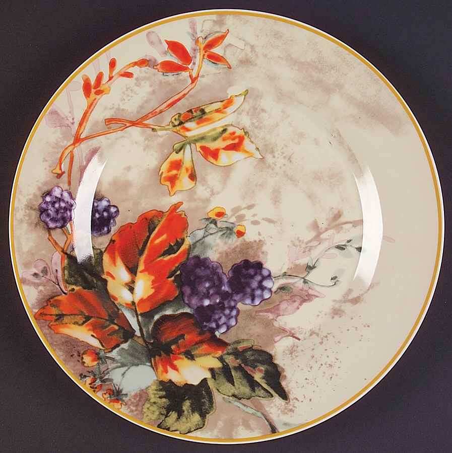 Royal Harvest Dinner Plate by Gibson Designs-1