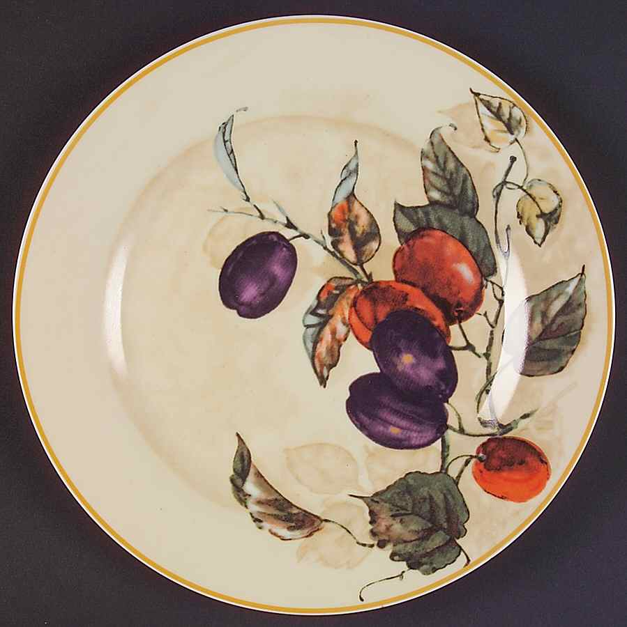Royal Harvest Dinner Plate by Gibson Designs-1