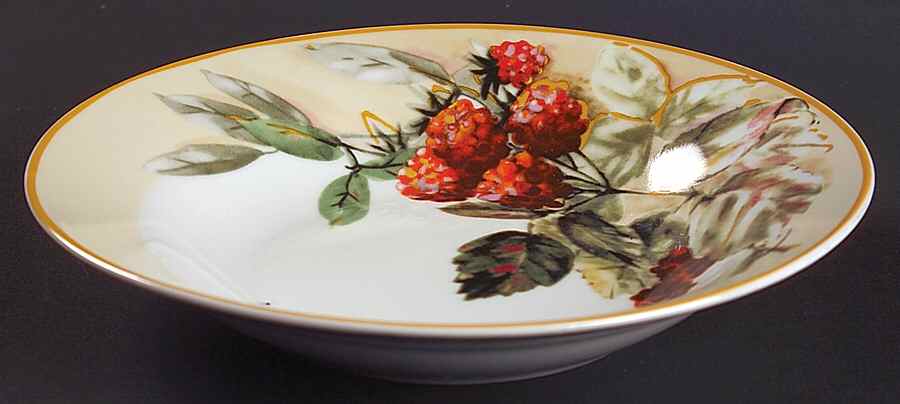 Royal Harvest Rim Soup Bowl by Gibson Designs-1