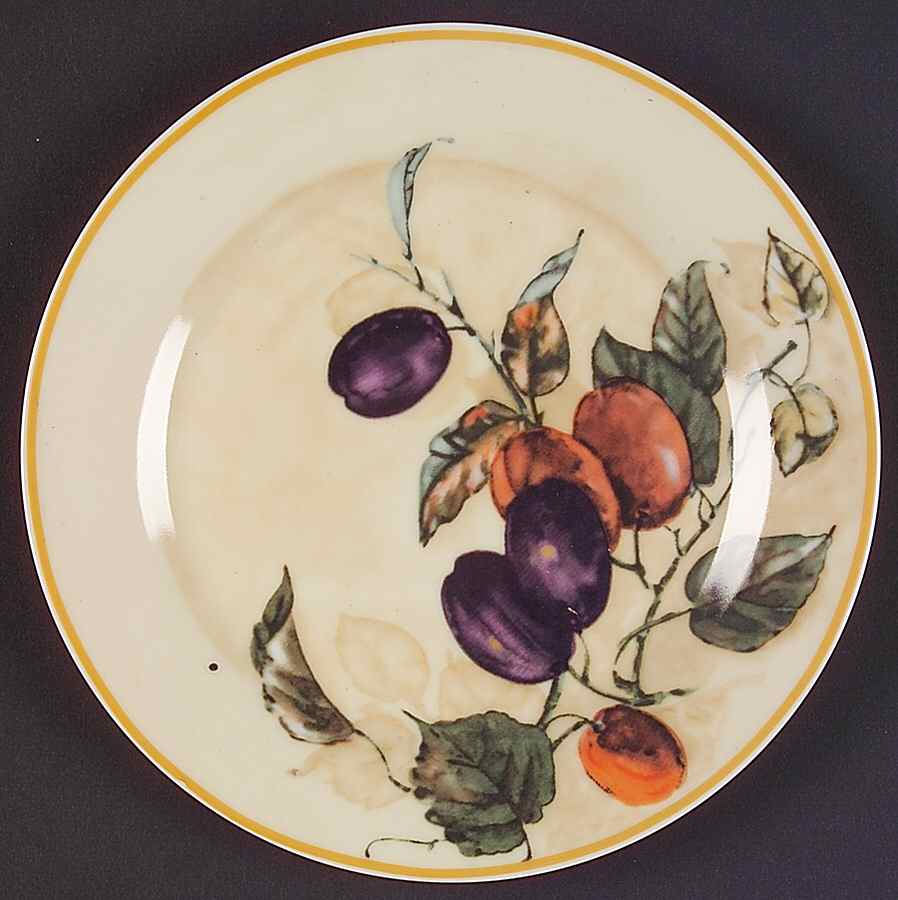 Royal Harvest Salad Plate by Gibson Designs-1