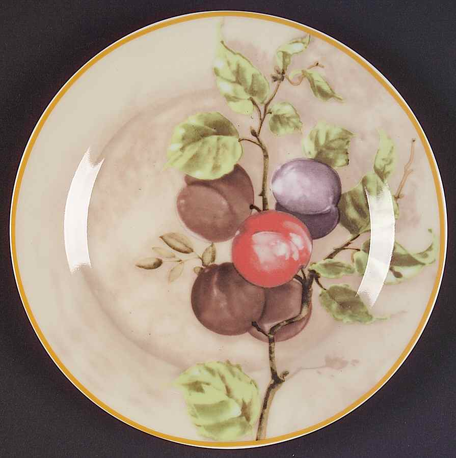 Royal Harvest Salad Plate by Gibson Designs-1