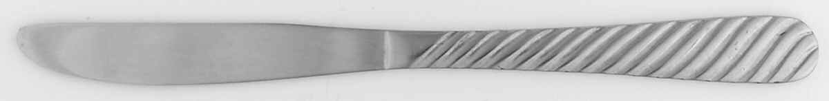 Oasis Green (Swirl, Rim) Small Dinner Knife by Gibson Designs-1