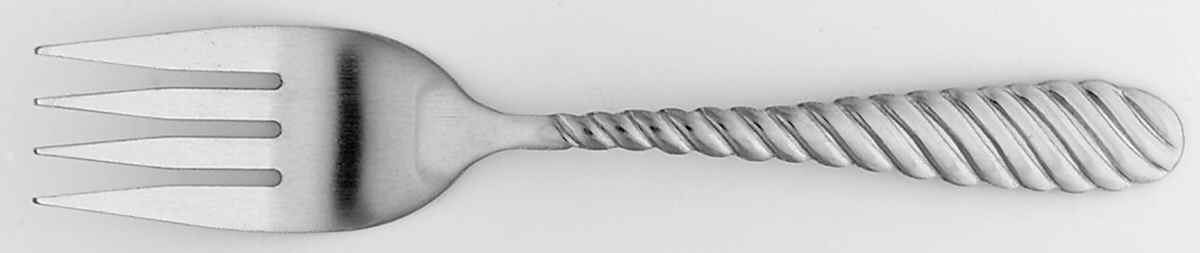 Oasis Green (Swirl, Rim) Cold Meat Fork by Gibson Designs-1