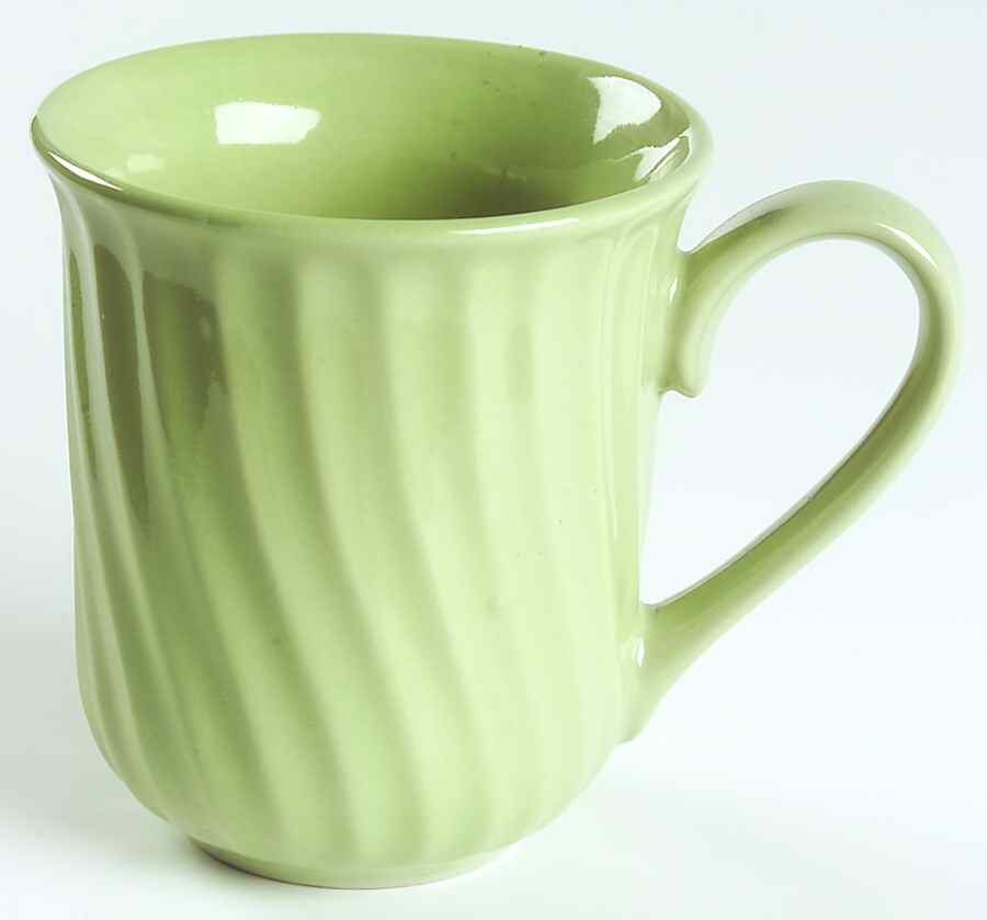 Oasis Green (Swirl, Rim) Mug by Gibson Designs-1