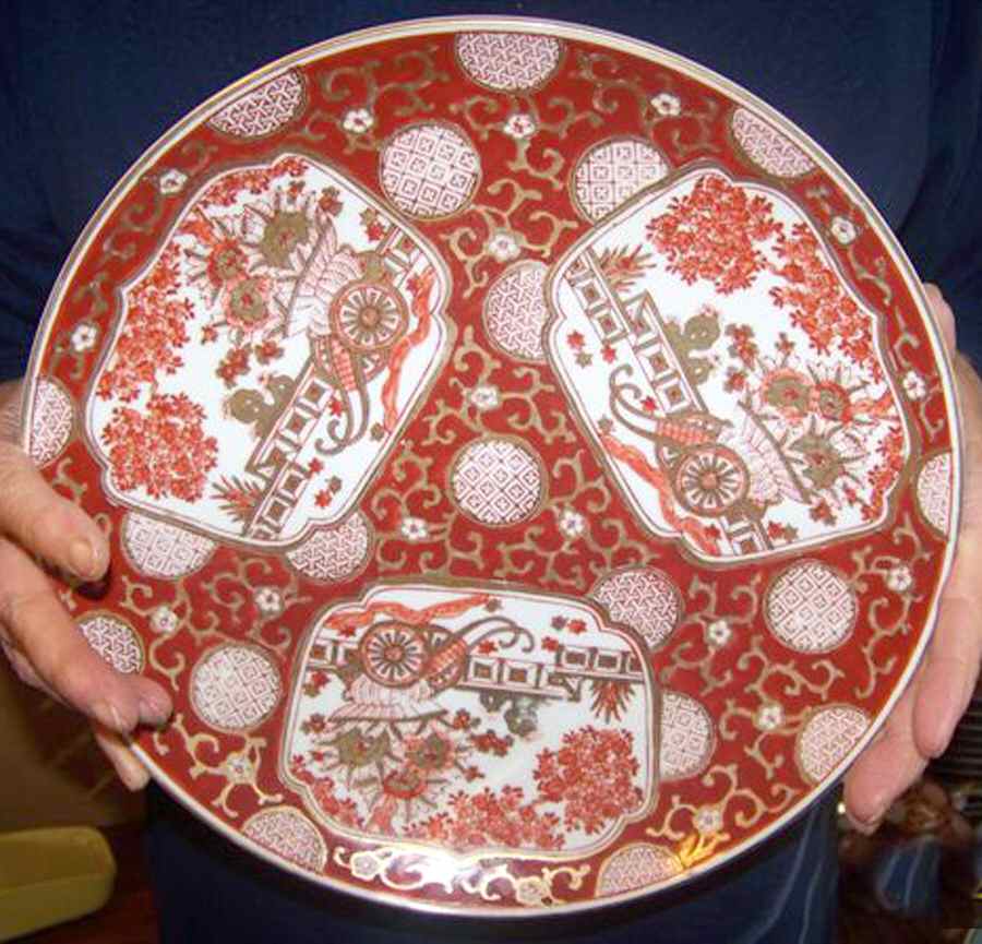 GIM11 Dinner Plate by Gold Imari-1