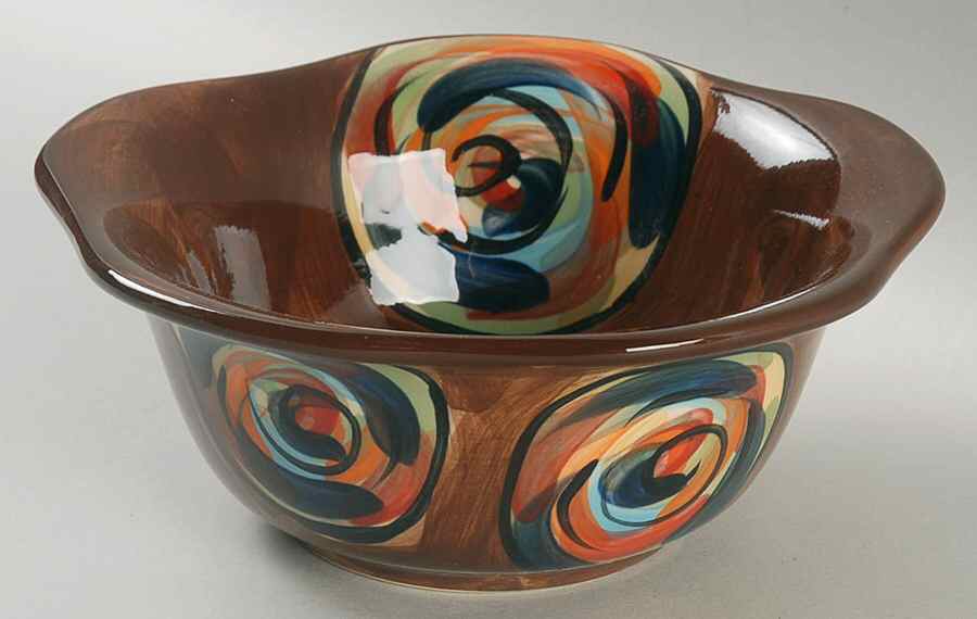Chinatown 6" Scalloped Bowl by Gail Pittman-1