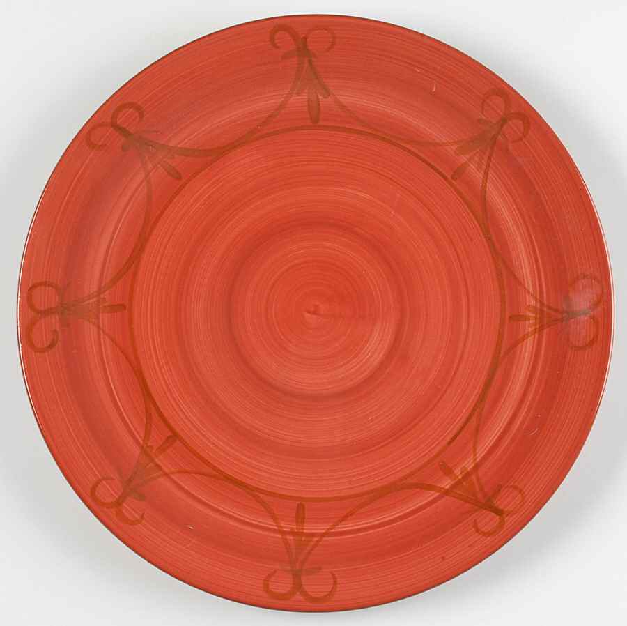 Earth Large Dinner Plate by Gail Pittman-1