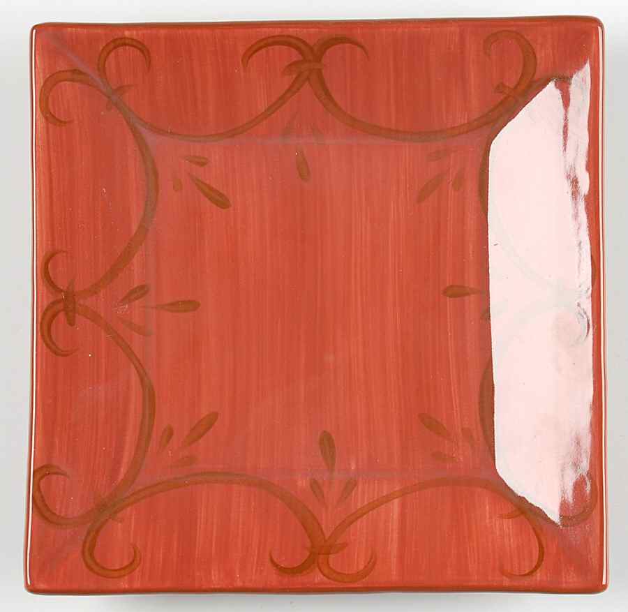 Earth Square Salad Plate by Gail Pittman-1