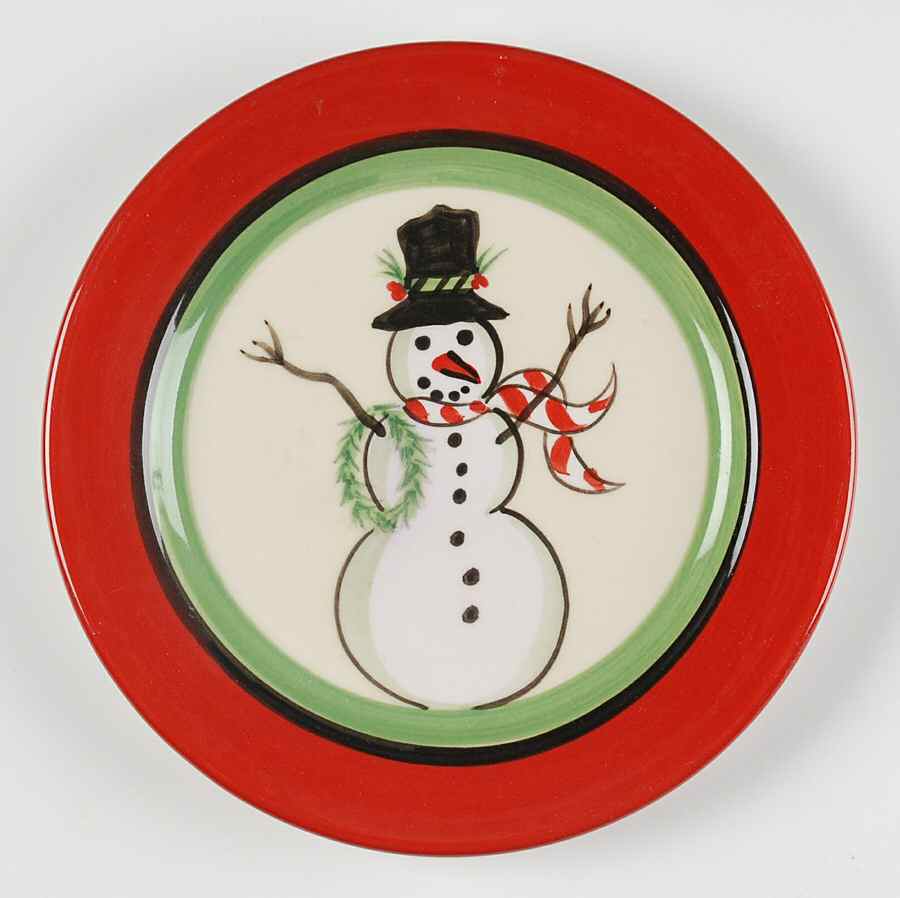Christmas Dessert/Pie Plate by Gail Pittman-1